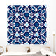 Blue Islamic Ornaments Wall Decal