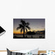 Tropical Night Wall Decal