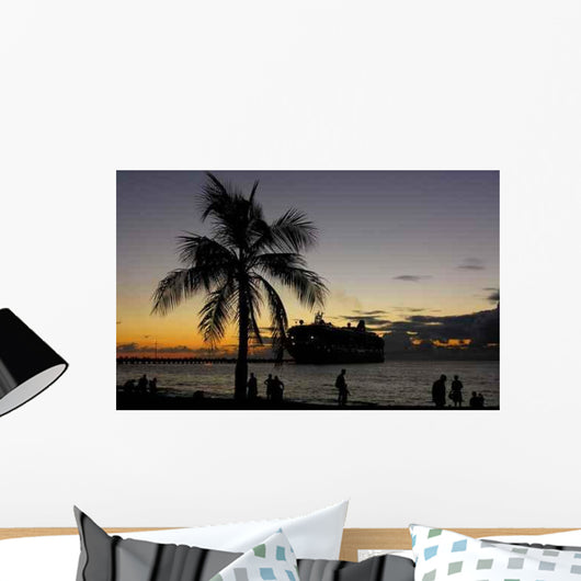 Tropical Night Wall Decal
