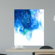 Blue Watercolor Abstract Hand Wall Decal