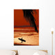 Surfer Tropical Destination Wall Decal