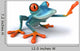 Blue Frog Wall Decal