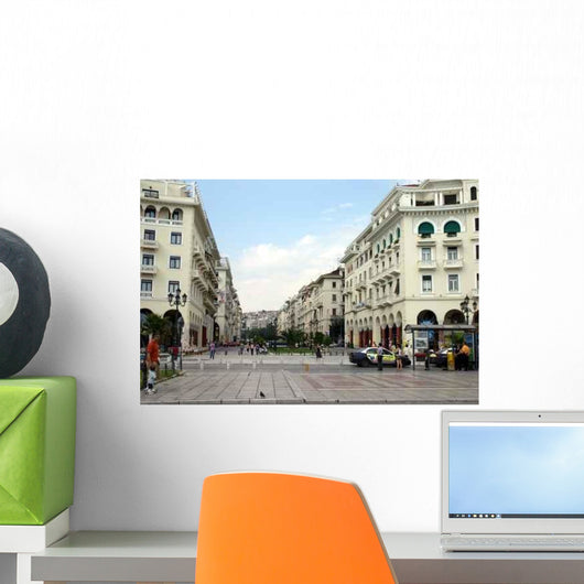 Thessaloniki Greece City Wall Decal