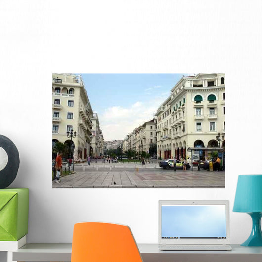 Thessaloniki Greece City Wall Decal