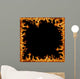 Flames Frame Wall Decal