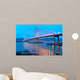 Tsing Ma Bridge Sunset Wall Decal