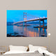Tsing Ma Bridge Sunset Wall Decal