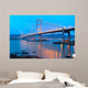 Tsing Ma Bridge Sunset Wall Decal