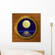Window with Moon Wall Decal