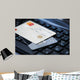 Credit Cards Keyboard Wall Decal