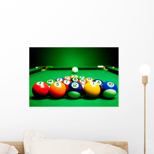 Billiard Spheres Wall Decal