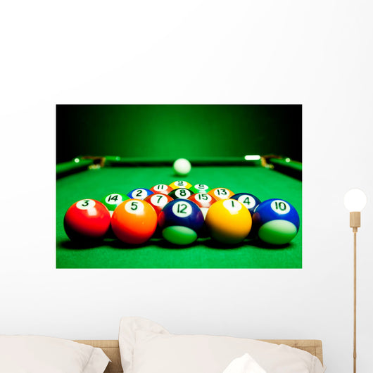 Billiard Spheres Wall Decal