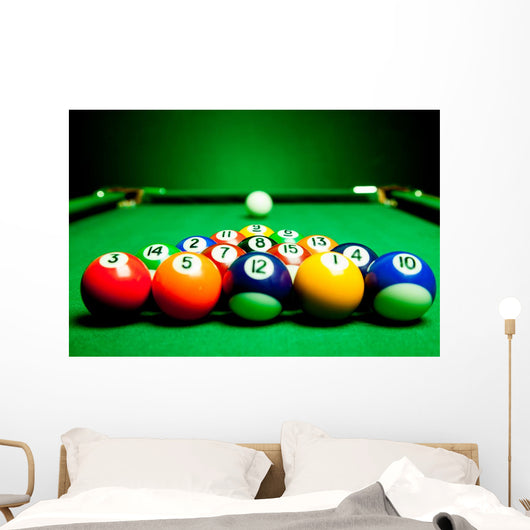 Billiard Spheres Wall Decal