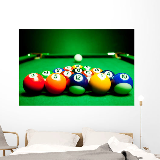 Billiard Spheres Wall Decal