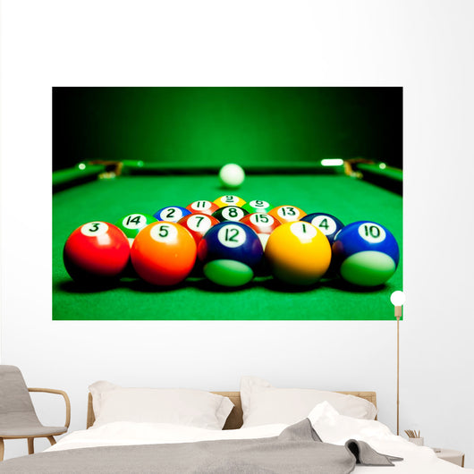 Billiard Spheres Wall Decal