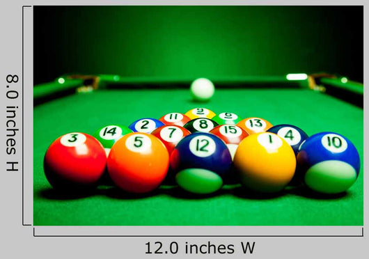 Billiard Spheres Wall Decal