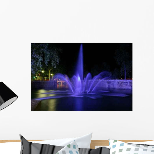 Jardins La Fontaine Wall Decal