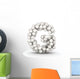 Letter G Baseball Balls Wall Decal