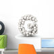 Letter G Baseball Balls Wall Decal