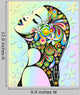 Pop Art Psychedelic Girl Wall Decal