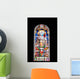 Tall Stained Glass Window French Church Wall Decal