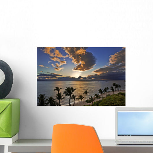 Kaanapali Beach Maui Wall Decal