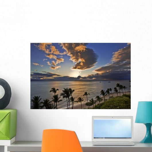 Kaanapali Beach Maui Wall Decal