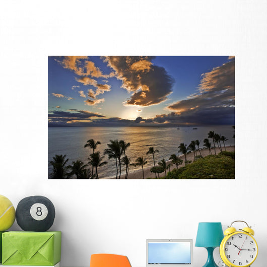 Kaanapali Beach Maui Wall Decal