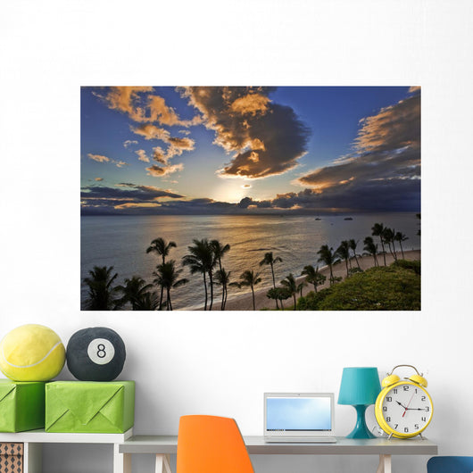 Kaanapali Beach Maui Wall Decal