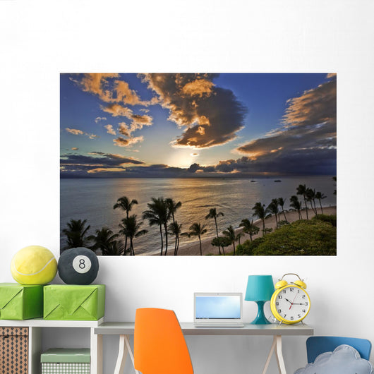 Kaanapali Beach Maui Wall Decal