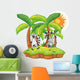 Lemur Island Wall Decal
