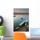 Mekong River and Boats Wall Decal