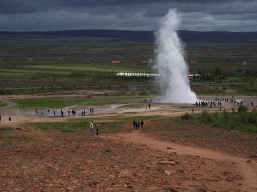 Iceland Geysir Wall Decal