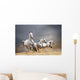 White Horses Wall Decal