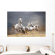 White Horses Wall Decal