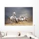 White Horses Wall Decal