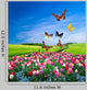 Field Colorful Flowers Wall Decal