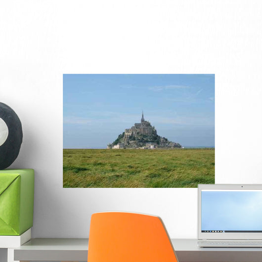 Mont Saint Michel Distant Wall Decal