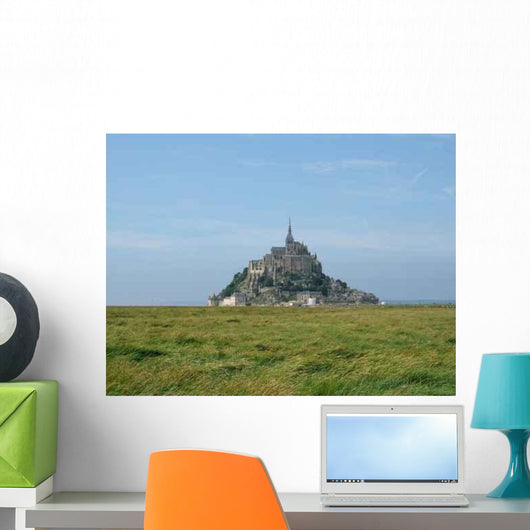 Mont Saint Michel Distant Wall Decal