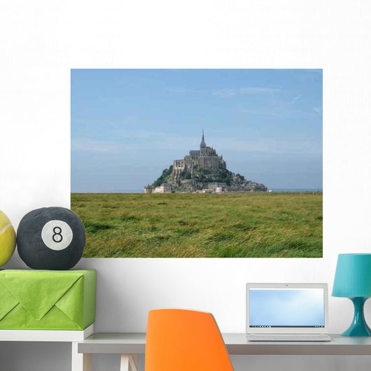Mont Saint Michel Distant Wall Decal