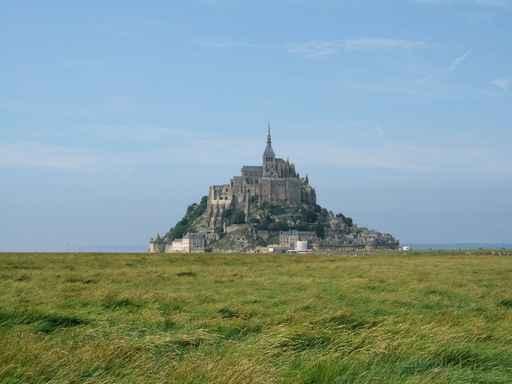 Mont Saint Michel Distant Wall Decal