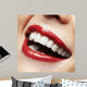 Woman Smile Teeth Whitening Wall Decal