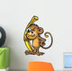 Monkey Funny Cartoon Wall Decal