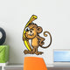 Monkey Funny Cartoon Wall Decal