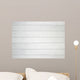 White Wooden Wall Texture Wall Decal