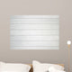 White Wooden Wall Texture Wall Decal
