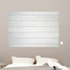 White Wooden Wall Texture Wall Decal