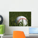 Baseball and Grass Wall Decal