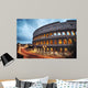Coliseum Night Rome Italy Wall Decal