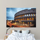 Coliseum Night Rome Italy Wall Decal